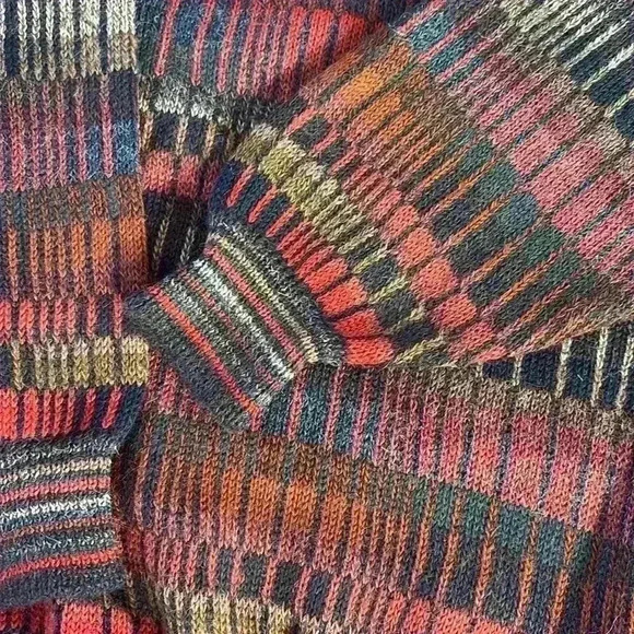 Vintage Intiwara Alpaca Men’s Crewneck Patterned Sweater - Picture 3 of 4